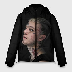 Куртка зимняя мужская Lil Peep: Dark Angel, цвет: 3D-черный