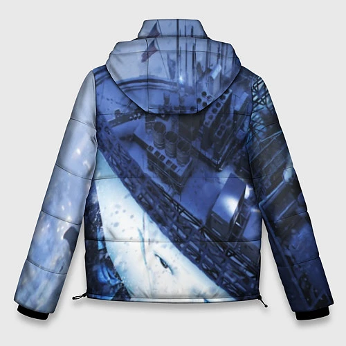 Мужская зимняя куртка Detroit: Become Human / 3D-Черный – фото 2