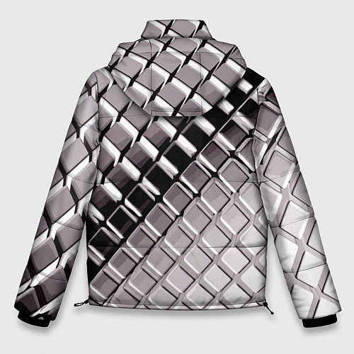Мужская зимняя куртка BMW - pattern / 3D-Черный – фото 2