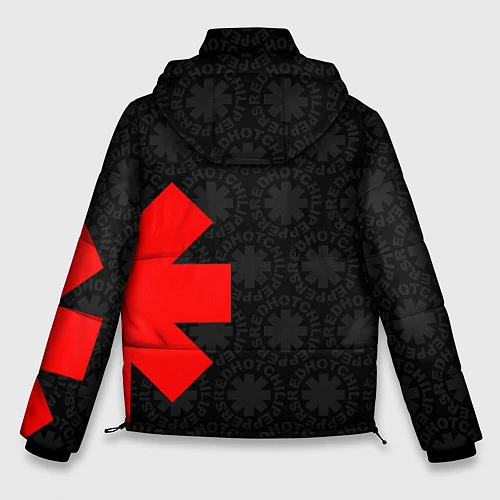 Мужская зимняя куртка RED HOT CHILI PEPPERS / 3D-Черный – фото 2