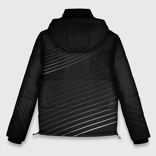 Мужская зимняя куртка BMW / 3D-Черный – фото 2