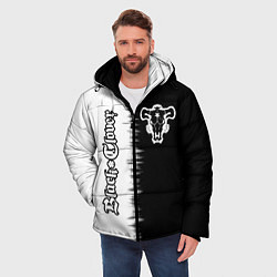 Куртка зимняя мужская ЧЁРНЫЙ КЛЕВЕР, цвет: 3D-черный — фото 2