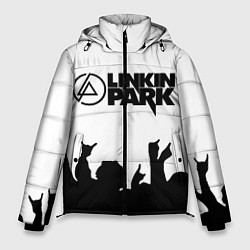 Куртка зимняя мужская LINKIN PARK, цвет: 3D-красный