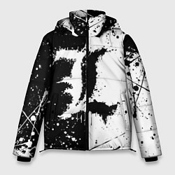 Куртка зимняя мужская L geometry, цвет: 3D-красный