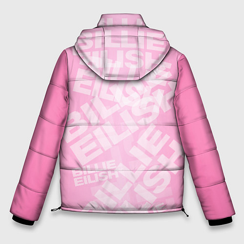 Мужская зимняя куртка Billie Eilish: Pink Mood / 3D-Черный – фото 2