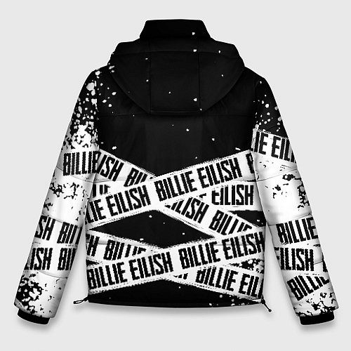 Мужская зимняя куртка BILLIE EILISH: Black Tape / 3D-Черный – фото 2