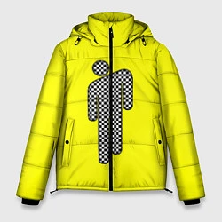 Куртка зимняя мужская Billie Eilish: Grid Manikin, цвет: 3D-черный