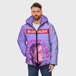 Куртка зимняя мужская Billie Eilish, цвет: 3D-черный — фото 2