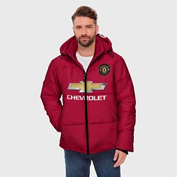 Куртка зимняя мужская Lingard Manchester United, цвет: 3D-светло-серый — фото 2