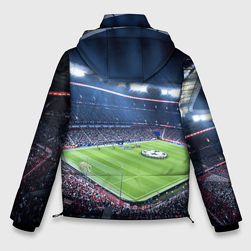 Мужская зимняя куртка FC Arsenal / 3D-Черный – фото 2