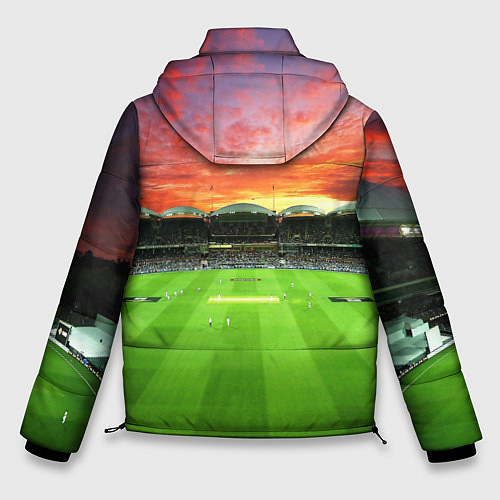 Мужская зимняя куртка FC Real Madrid / 3D-Красный – фото 2
