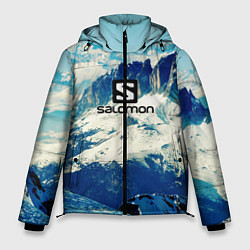 Куртка зимняя мужская SALOMON, цвет: 3D-черный