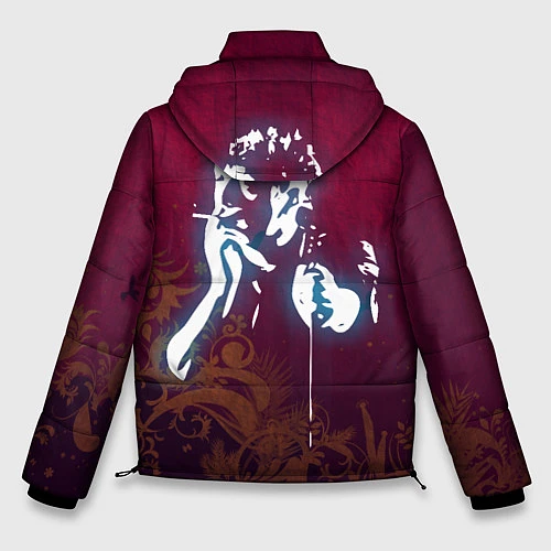 Мужская зимняя куртка Агата Кристи / 3D-Красный – фото 2