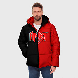 Куртка зимняя мужская АРИЯ, цвет: 3D-черный — фото 2