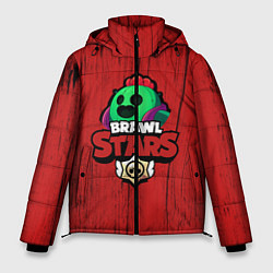 Куртка зимняя мужская Brawl Stars SPIKE, цвет: 3D-черный
