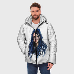 Куртка зимняя мужская BILLIE EILISH, цвет: 3D-черный — фото 2