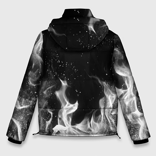 Мужская зимняя куртка My Chemical Romance / 3D-Черный – фото 2