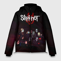 Куртка зимняя мужская Slipknot, цвет: 3D-светло-серый