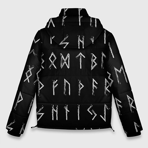 Мужская зимняя куртка Велес / 3D-Черный – фото 2