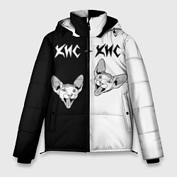 Куртка зимняя мужская Кис-Кис, цвет: 3D-светло-серый