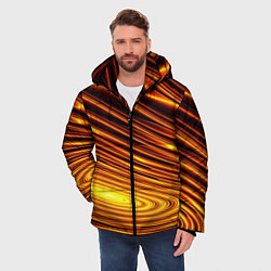Куртка зимняя мужская Золото, цвет: 3D-черный — фото 2