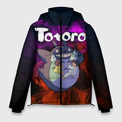 Куртка зимняя мужская Totoro, цвет: 3D-черный