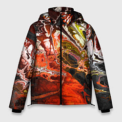 Мужская зимняя куртка Nu abstracts art