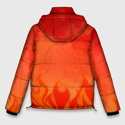 Мужская зимняя куртка Apex Legends / 3D-Светло-серый – фото 2