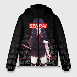 Куртка зимняя мужская SENPAI ANIME, цвет: 3D-черный