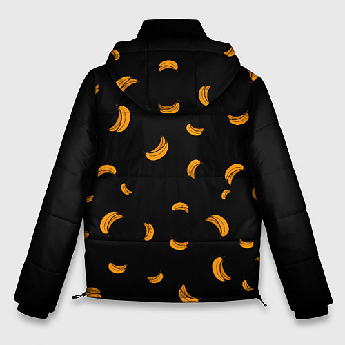 Мужская зимняя куртка Банана / 3D-Черный – фото 2