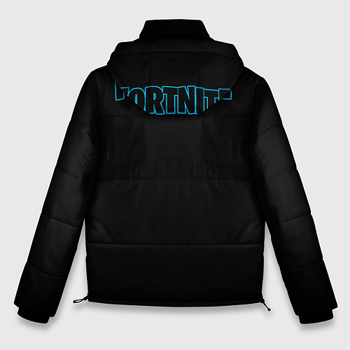 Мужская зимняя куртка Fortnite Спина / 3D-Черный – фото 2