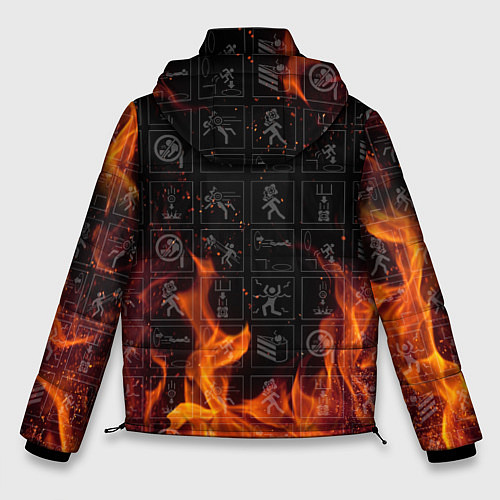 Мужская зимняя куртка PORTAL / 3D-Черный – фото 2