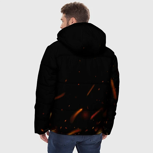Мужская зимняя куртка ASSASSINS CREED / 3D-Светло-серый – фото 4