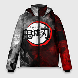 Куртка зимняя мужская KIMETSU NO YAIBA, цвет: 3D-красный
