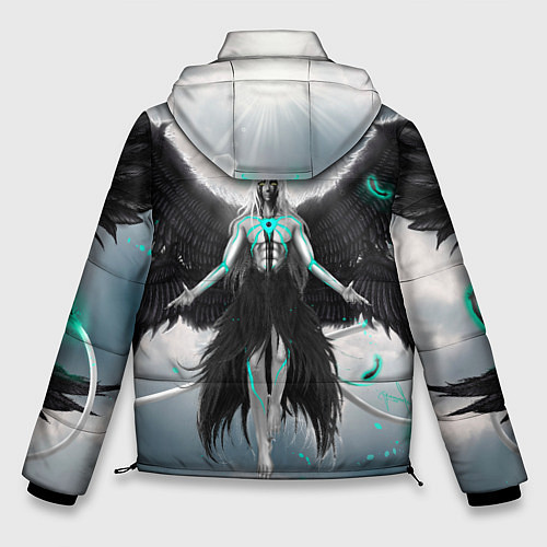 Мужская зимняя куртка Bleach anime art / 3D-Черный – фото 2
