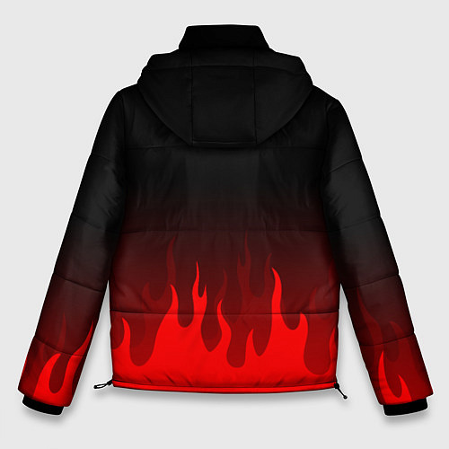 Мужская зимняя куртка GURREN LAGANN / 3D-Черный – фото 2