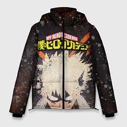 Куртка зимняя мужская MY HERO ACADEMIA, цвет: 3D-черный