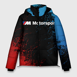 Куртка зимняя мужская БМВ Мотоспорт, цвет: 3D-черный