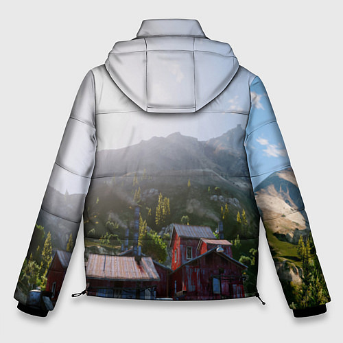 Мужская зимняя куртка GTA Online / 3D-Черный – фото 2
