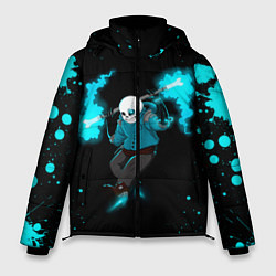 Куртка зимняя мужская Undertale, цвет: 3D-черный