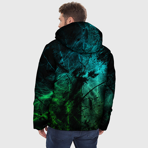 Мужская зимняя куртка Brawl Stars Leon Selly / 3D-Светло-серый – фото 4