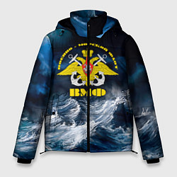 Куртка зимняя мужская Военно-морской флот, цвет: 3D-черный