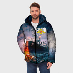 Куртка зимняя мужская ВМФ, цвет: 3D-светло-серый — фото 2
