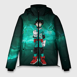 Куртка зимняя мужская Изуку Мидория, цвет: 3D-черный