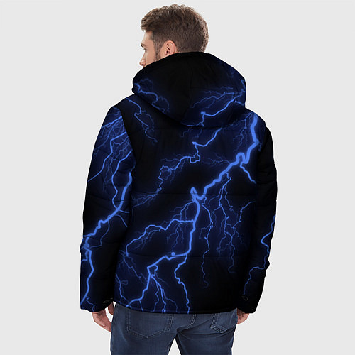 Мужская зимняя куртка Brawl Stars LEON / 3D-Светло-серый – фото 4