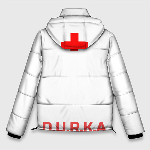 Мужская зимняя куртка Дурка / 3D-Красный – фото 2