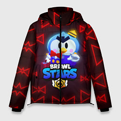 Куртка зимняя мужская Brawl Stars MrP, цвет: 3D-черный