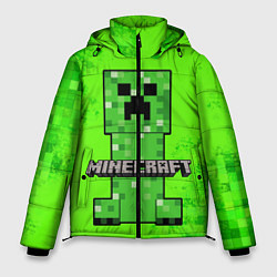 Куртка зимняя мужская MINECRAFT, цвет: 3D-черный