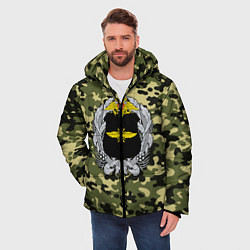 Куртка зимняя мужская Войска связи, цвет: 3D-черный — фото 2