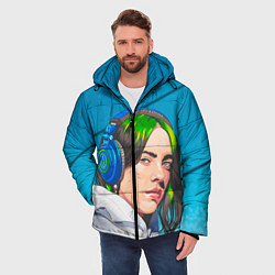 Куртка зимняя мужская БИЛЛИ АЙЛИШ, цвет: 3D-черный — фото 2